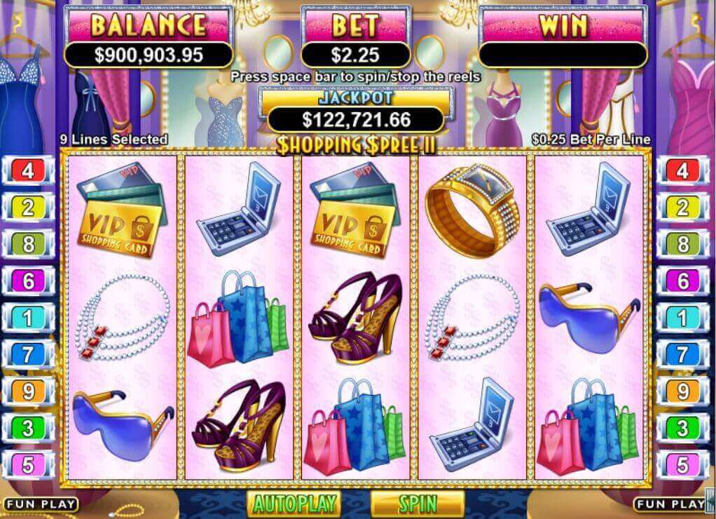 grand fortune casino shopping spree ii