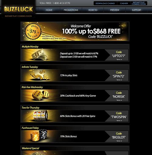 BuzzLuck Casino Review USA